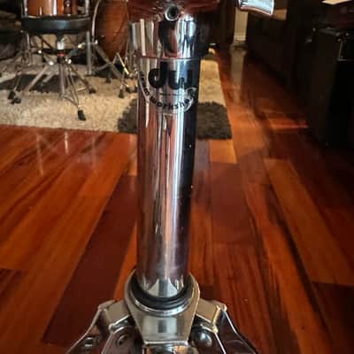 DW DWCP9900 9000 Series Heavy Duty Double-Braced Dual Tom Stand 2010s - Chrome image 3