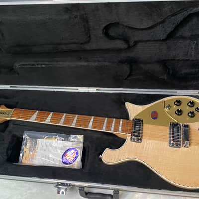 NEW ! Rickenbacker 660 Electric Guitar - Maple Glo - 7 lbs - Authorized Dealer - In-Stock! G07751 image 11