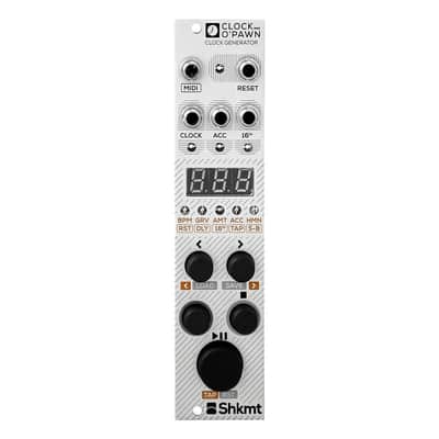 Shakmat Modular Clock O' Pawn mk2 Eurorack Clock Source Module image 2