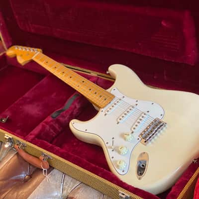RARE LEFTY! 2004 Fender ST68-JH Left Handed Jimi Hendrix Strat - Crafted in Japan - Maple Cap Board / USA Texas Special Pickups image 2