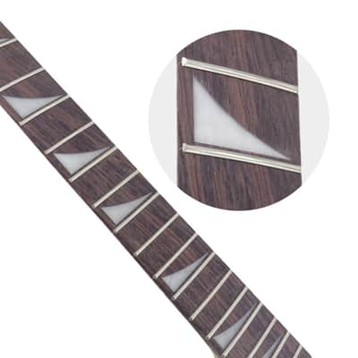 Electric Guitar Neck 24 Fret Rosewood Fretboard, Maple image 5