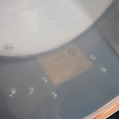 DW USA Collectors Series 6.5x14" Brass Shell Snare Drum w/ Copper Hardware - Satin Black image 12