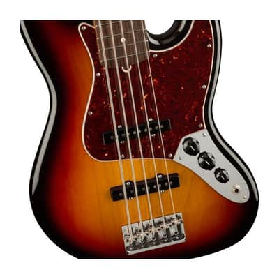 Fender American Professional II Jazz Bass V Rosewood Fingerboard, Sunburst image 3