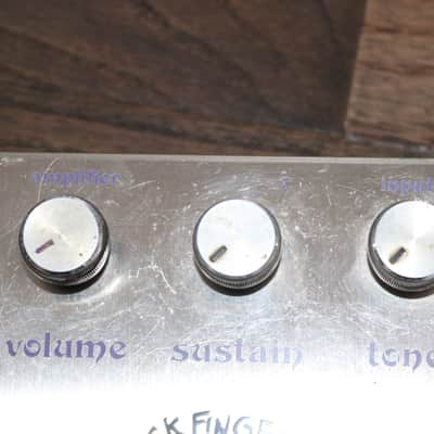 Vintage 1970s Electro-Harmonix Black Finger Compressor - NO TARIFFS image 5