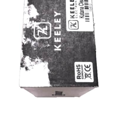 Keeley Katana Clean Boost V2 - Throwback White Edition - In Box image 7