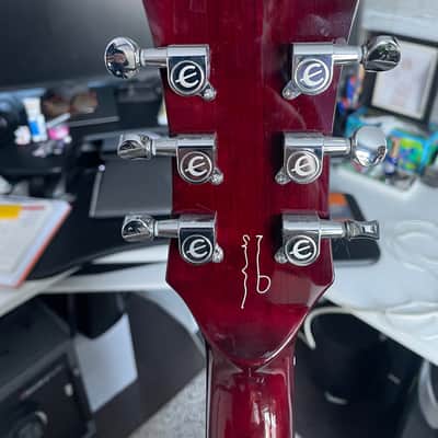 Epiphone Noel Gallagher Signature Riviera 2022 - Present - Dark Wine Red image 4
