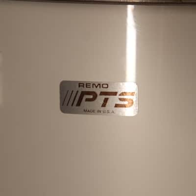 Remo Quadra PST 5pc Drum Set Kit White 22/16/14/13/12" image 10