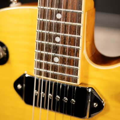 Epiphone Wildkat Semi-Hollow Electric Guitar - Antique Natural with Hardshell Case - Used image 8