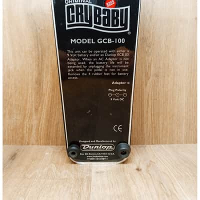 Dunlop CRY BABY GCB-100 WAH image 3