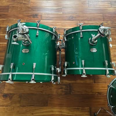 Yamaha Absolute Hybrid Maple 2026 - Green Sparkle image 15