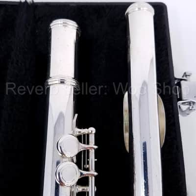 Antigua Vosi Student Closed Hole Silver-plated FLUTE # FL2110 w/ Hard Carry Case image 9