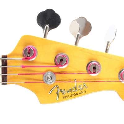 2002 Fender Precision Bass '62 Reissue candy apple red image 5
