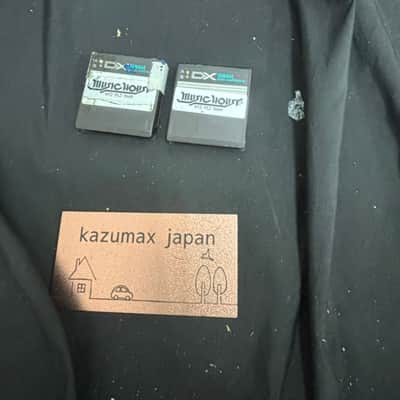 Yamaha DX7 Voice ROM 1 2 Data Cartridge Set Synthesizer Memory Good condition image 1