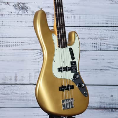 Fender Vintera III Early '60s Jazz Bass | Aztec Gold image 4