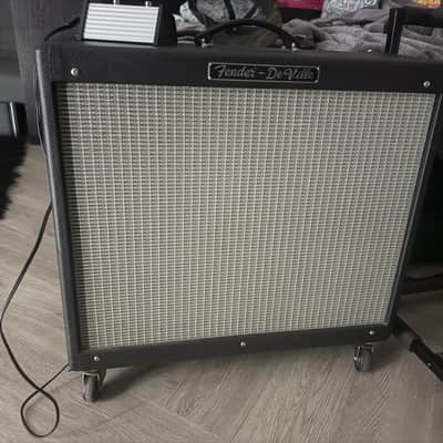 Fender Hot Rod DeVille 2x12" Guitar Combo 2002 - 2010 - Black image 1