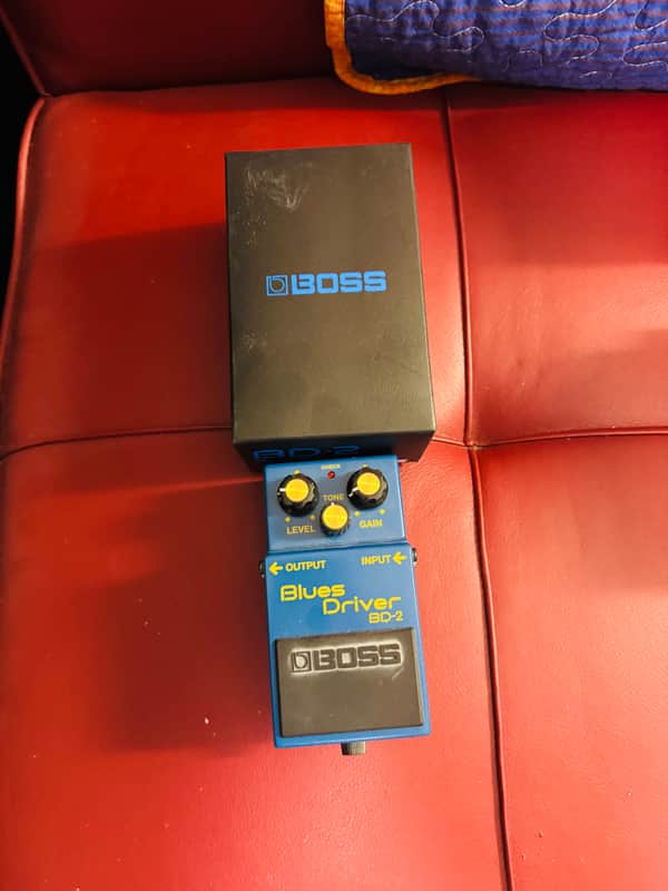 Boss BD-2 Blues Driver (Silver Label) 1995 - Present - Blue image 1