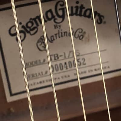 Sigma by Martin TB-1/TS Acoustic/Electric Guitar image 2