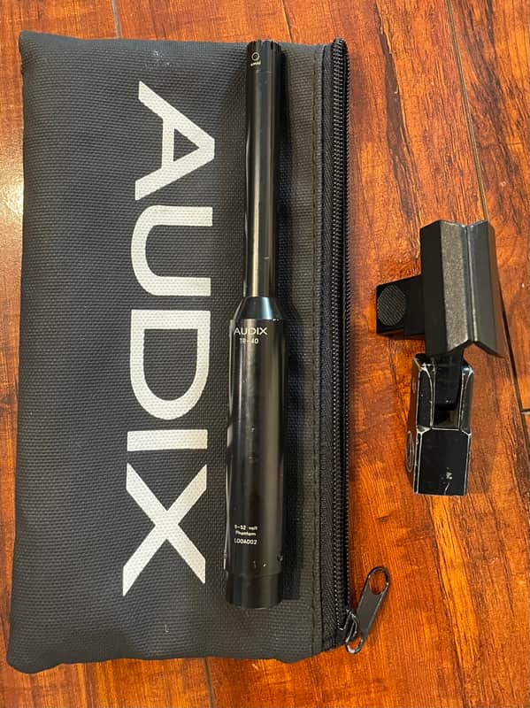 Audix TR-40 Omnidirectional Condenser Measurement Microphone with Mic Bag and Clip image 1