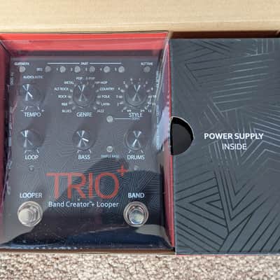 DigiTech TRIO Plus Band Creator + Looper with FS3X 3-Button Footswitch 2010s - Grey image 4