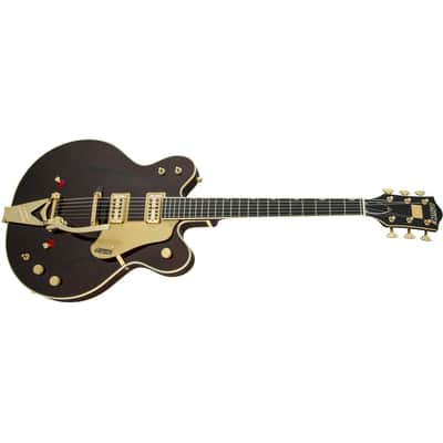 Gretsch G6122T-62 Vintage Select Edition '62 Chet Atkins Country Gentleman Hollow Body with Bigsby, TV Jones, Walnut Stain image 5