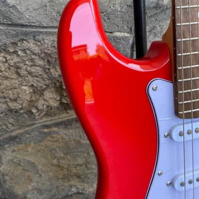 Vision Stratocaster ST5 Electric Guitar Starter Kit - Red - NEW image 10