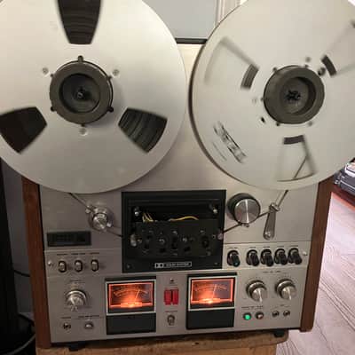 PLEASE READ!!! Akai GX-600DB DOLBY 1/4" 10.5 inch 2-Channel 4-Track Reel to Reel Tape Deck Recorder 1976 - 1979 - Silver image 6