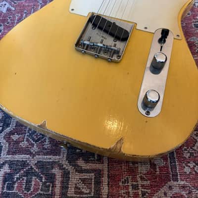 2011 Fender Road Worn '50s Telecaster - Blonde image 2