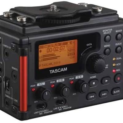 Tascam DR-60DMKII 4-Channel Portable Audio Recorder for DSLR,Rechargeable... image 3