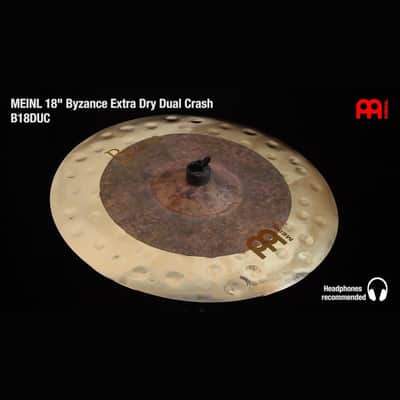 Meinl Byzance Dual Crash Cymbal 18" image 2