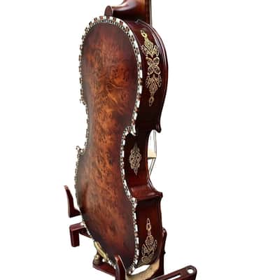 SONG Master 5 string Violin 4/4,Bird's eye wood Shell Purfling,Great sound #15780 image 6