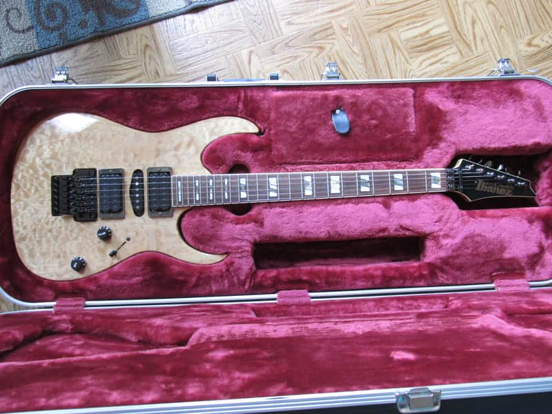 Ibanez USA Custom UCEWQM 1990 Quilted Maple image 1