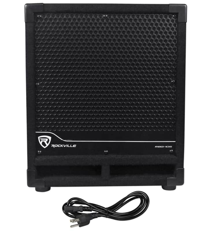 New Rockville RBG10S Bass Gig 10" 1200 Watt Active Powered PA Subwoofer DJ/Pro image 1