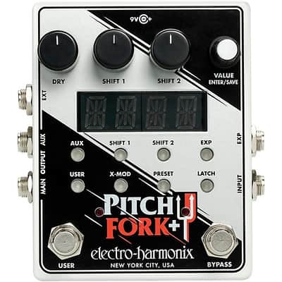 Electro-Harmonix Pitch Fork Plus Polyphonic Pitch Shifter/Harmonizer, FORK+ image 1
