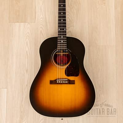 1996 Gibson J-45 Banner Logo Vintage Reissue Dreadnought Acoustic Guitar w/ Case & Tags, Yamano image 2