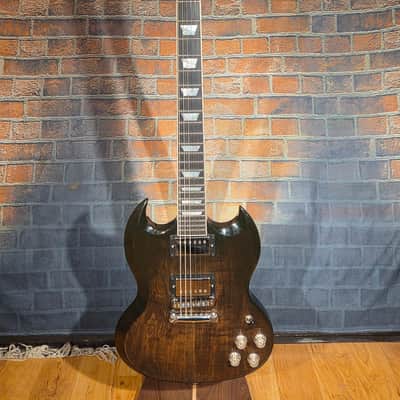 Gibson 2020 SG Modern Trans Black Fade w/ OHSC & Seymour Duncan Hot Rodded Humbuckers image 3