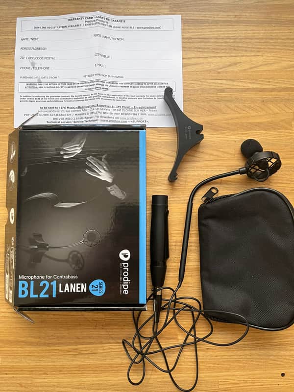 Prodipe BL21 Double bass condenser microphone image 1