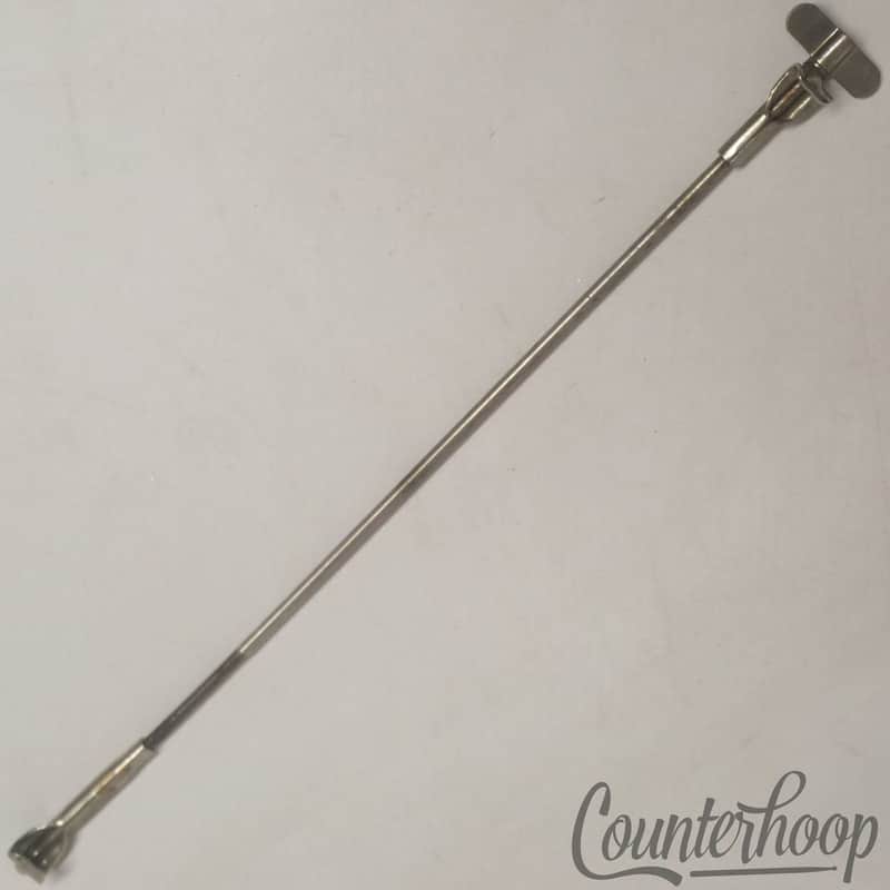 Immagine Leedy Single-Tension T-Rod+Claws Marching Snare/Bass Drum Vintage 10s Nickel USA - 1