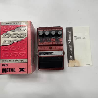 DOD Digitech FX70 Metal X Distortion Corrosion Vintage Guitar Effect Pedal + Box image 1
