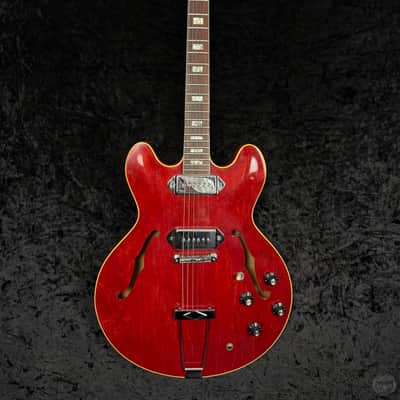 Gibson ES 330 TD from 1969 in cherry red finish with case image 1