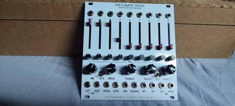 Tap-O-Matic Tap-O-Matic Delay DivKid Discord Edition - Expanded OAM Time Machine 2025 - White image 1