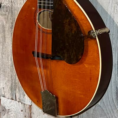Fantastic Gibson Style A Mandolin 1917 Natural, Original Pickguard & Case, Includes a fresh Pro Setup ! image 5