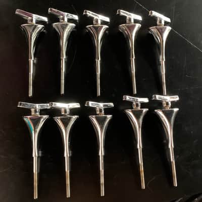 Set of 10 - Sonor Signature/HiLite/Phonic Bass Drum T-Rods & Claws (Box C) image 2