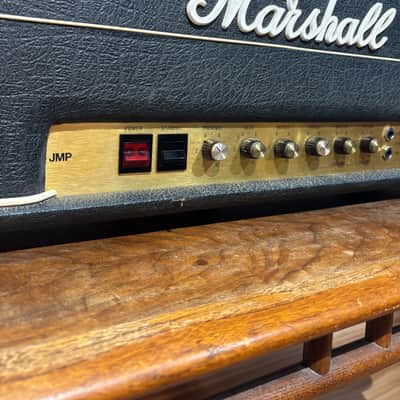Marshall JMP 2203 Mk2 Master Model Lead 100-Watt Guitar Amp Head 1978 - Black image 6