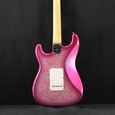Mint Fender Custom Shop Limited Edition '68 Paisley Strat Relic - Pink Paisley image 7