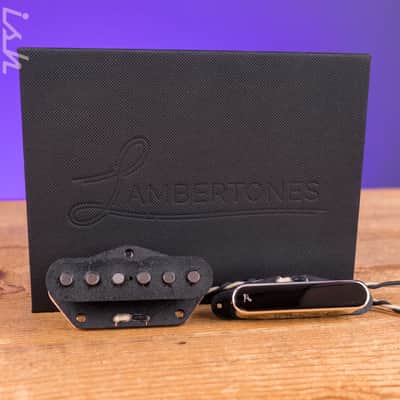 Lambertones "The Blondie" Single Coil Pickup Set Three Wire-Nickel image 1