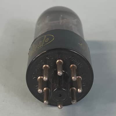 1957 Reliable 6SN7GTB Vintage Black Plate Chrome Top Preamp Tube! T224 image 6