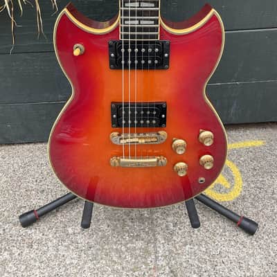 Yamaha SG-1000 | Cherry Sunburst | Upgraded Wolftone Pickups (Originals Included) w/ gig bag image 2