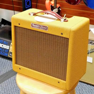 2026 Fender '57 Custom Champ 5W 1x8 Tube Guitar Amp! Lacquered Tweed! Handwired! VERY NICE!!! image 3