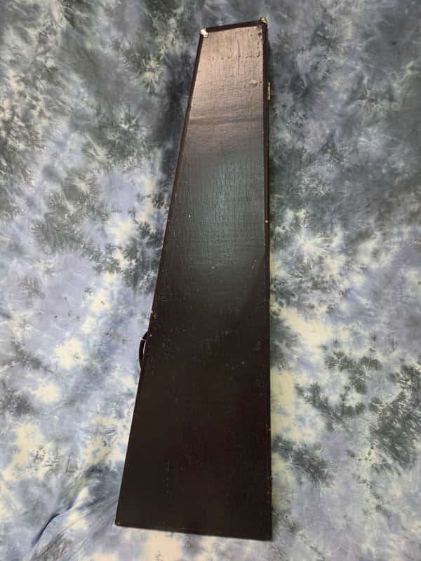 Vintage RARE 1964 Japan Norma Teisco Conrad Violin Style Bass Guitar Hard Shell Case image 1