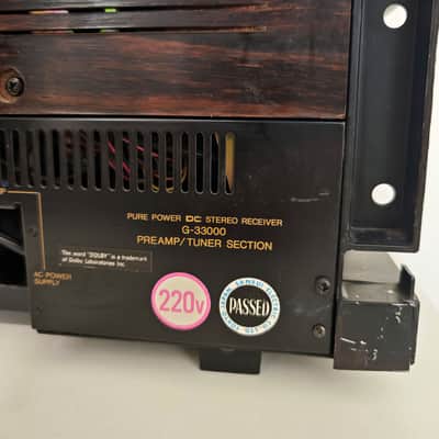 SANSUI G-33000 PREAMPLIFIER - THE LEGENDARY MONSTER image 9